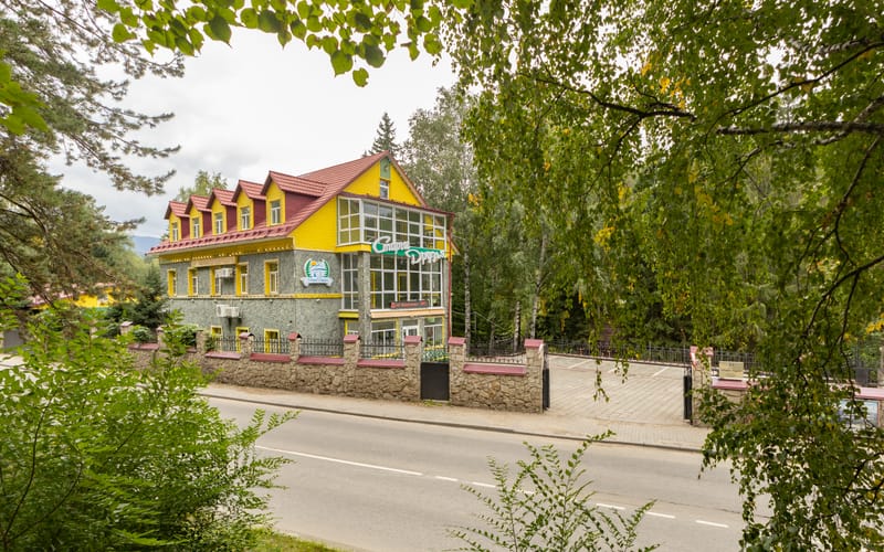 Отель за берёзами